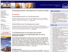 Tablet Screenshot of ivbp.de
